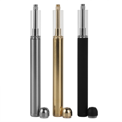 빈 둥근 금속 드립 팁 D5-A 3.7v 세라믹 CBD 처분할 수 있는 Vape 펜