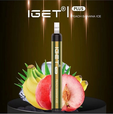 4.8ml 1200 PUFFS 쿨 민트 IGET Vape 일회용 13 색