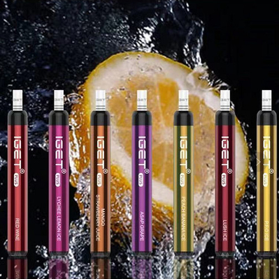 4.8ml 1200 PUFFS 쿨 민트 IGET Vape 일회용 13 색