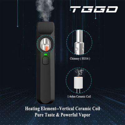 OEM 1ml 270mAh CBD 처분할 수 있는 Vape 펜은 조정가능한 전압을 예열합니다