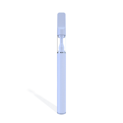 충전식 350mah CBD 일회용 Vape 펜 세라믹 드립 팁
