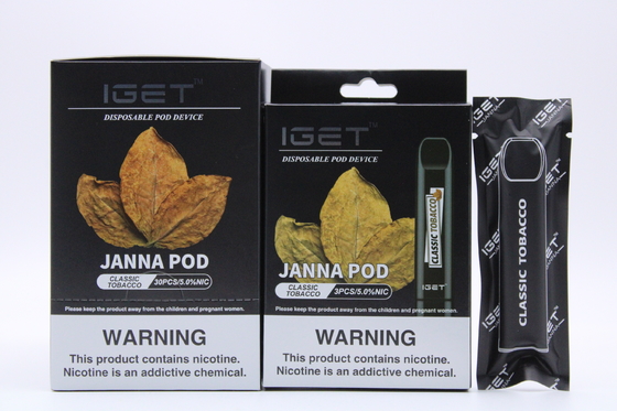 리치 아이스 IGET Vape 일회용 니코틴 포드 450 퍼프