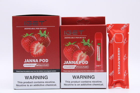 리치 아이스 IGET Vape 일회용 니코틴 포드 450 퍼프