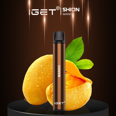 E Liquid 30 맛 IGET Vape 일회용 매트 라미네이션