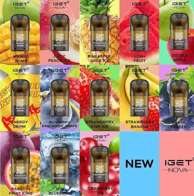 호주에서 인기 IGET Vape IGET Nova 350mah 배터리 6% 니코틴 Vape 스타터 키트