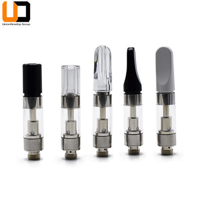 OEM 플라스틱 팁 510 스레드 0.92ml CBD Vape 카트리지 세라믹 코일