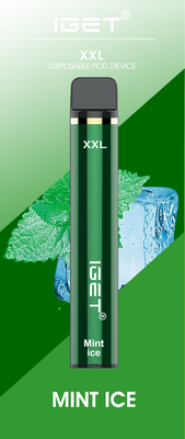 일회용 XXL 1800f 7.0ml IGET Vape 일회용 30 풍미 연기 펜