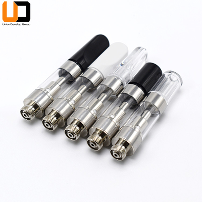 도매인 OEM 색 플라스틱팁 510 스레드 CBD 카트리지 1 밀리람베르트는 카트리지를 기화시킵니다