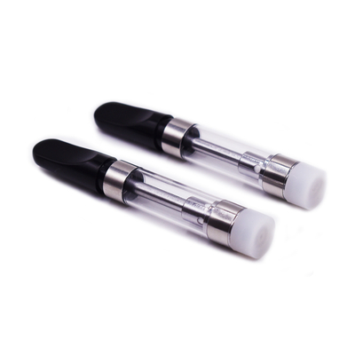 도매인 OEM 색 플라스틱팁 510 스레드 CBD 카트리지 1 밀리람베르트는 카트리지를 기화시킵니다