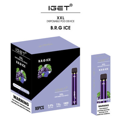 화려한 이제 전자 담배 장치 950mAh 배터리는 포드 IGET XXL을 기화시킵니다