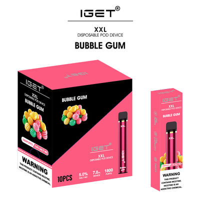 화려한 이제 전자 담배 장치 950mAh 배터리는 포드 IGET XXL을 기화시킵니다