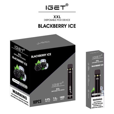 화려한 이제 전자 담배 장치 950mAh 배터리는 포드 IGET XXL을 기화시킵니다