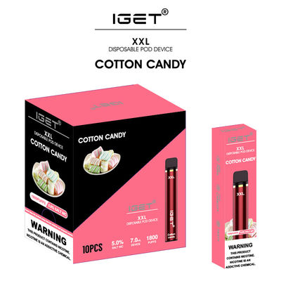 화려한 이제 전자 담배 장치 950mAh 배터리는 포드 IGET XXL을 기화시킵니다