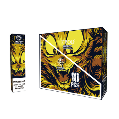 재충전이 가능한 Ｅ 담배 에포드 에너지 맥스 5000 퍼프 12 풍미 12ML 5% 니코틴