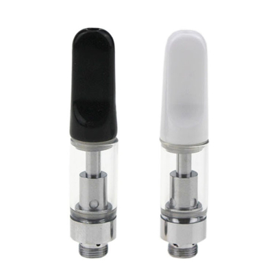 510개 스레드 비어 있는 오일 탱크 THC CBD 기름 분무기 0.5 밀리람베르트 1 밀리람베르트 S316 센터 폴은 카트리지를 기화시킵니다