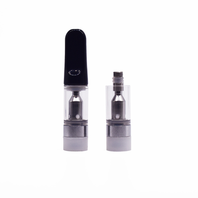 510개 스레드 비어 있는 오일 탱크 THC CBD 기름 분무기 0.5 밀리람베르트 1 밀리람베르트 S316 센터 폴은 카트리지를 기화시킵니다