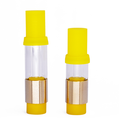 누설 증거 농유 델타 8 세라믹 코일 가열 글라스 비어 있는  2*2.0mm 블랙홀 Cbd 오일은 카트리지를 기화시킵니다