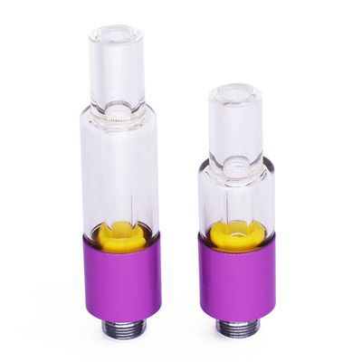 고급 품질 버릴 수 있는 G002 유리 팁 가득 찬 유리 탱크 2*2.0mm 기름 구멍 델타 8 농유 cbd는 카트리지를 기화시킵니다