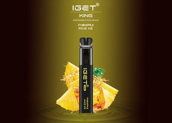 9가지 맛 2600 퍼프 IGET Vape 일회용 포드 8.5ml 6.0% 니코틴