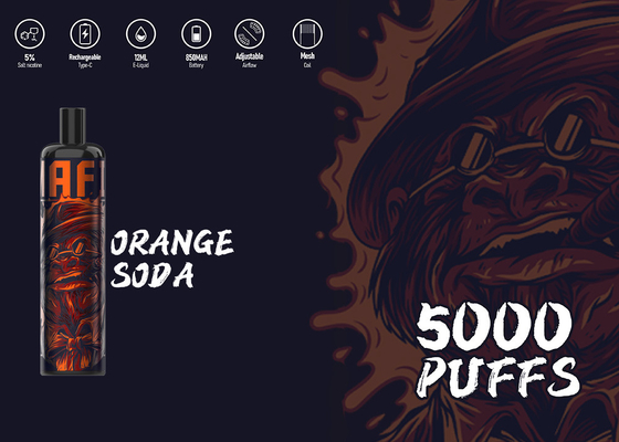850mAh EPOD 일회용 Vape 5000Puffs E 시가 여러 맛