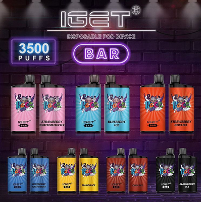 버릴 수 있는 빠른 배송은 장치 IGET 바 3500 퍼프를 기화시킵니다