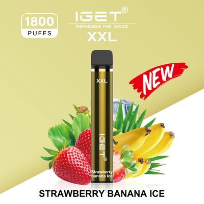35가지 종류는 다른 박스 포장 IGET XXL 버릴 수 있는 5% 니코틴염 불연성 담배를 맛을 냅니다
