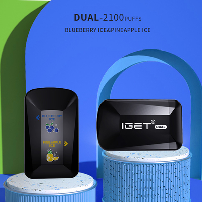버릴 수 있는 1의 IGET 이원적이 2100년 퍼프 2 풍미는 펜 8.0 밀리람베르트 능력을 기화시킵니다