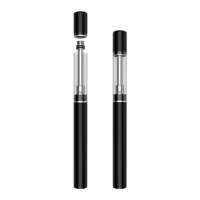 스테인레스 강 유리 탱크 요업 코일 0.5 밀리람베르트 1.0 밀리람베르트 350 mah 배터리 D5/D5A CBD는  펜을 기화시킵니다