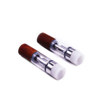 주문형 비틀림 나무로 된 마우스피스 1.6/2.0MM 510 스레드 농유 카트리지