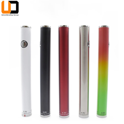 높은 품질 350mAh 재충전이 가능한 CBD 유가는 펜 배터리 510 스레드 카트리지 배터리를 기화시킵니다