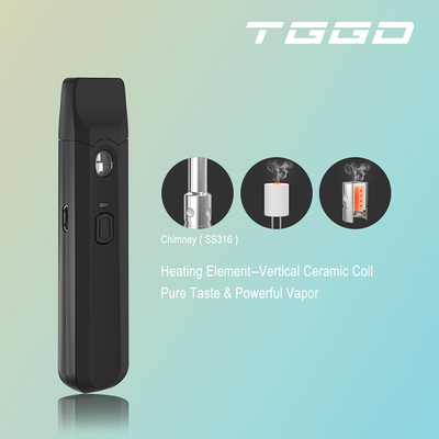 최고급 맞춘 직접적 판매 280 mah 1 밀리람베르트 예열 CBD 버릴 수 있는 펜 포드 부정 누출 조정가능한 전압을 기화시킵니다