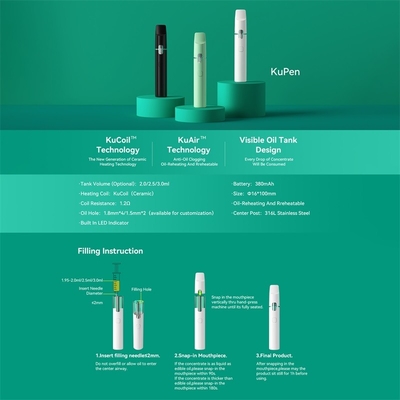 고급 품질 P25 도매 일회용은 380 mah 세라믹 코일을 기화시킵니다