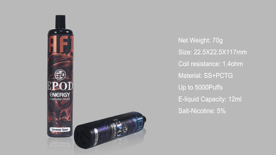 850mah EPOD 일회용 Vape