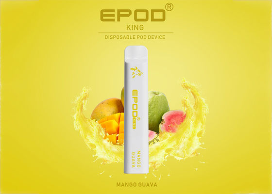 EPOD 왕 3500 퍼프 재충전이 가능한 10개 밀리람베르트 조정할 수 있는 기류 일회용 장치